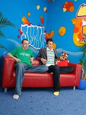 Gay Hustlers Jan & Jiri Jirka Fuck on Film For Cash