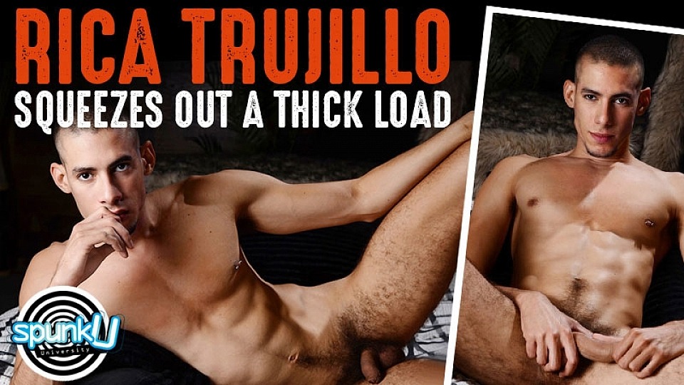 Rica Trujillo Squeezes Out a Thick Load